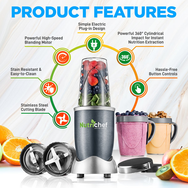 NutriChef Personal Blender Wayfair